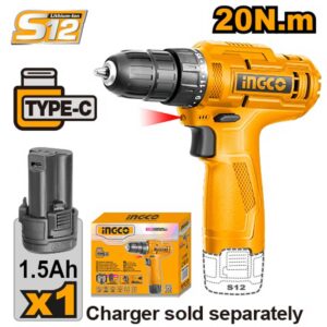 ATORNILLADOR A BATERIA 12 VOLT INGCO