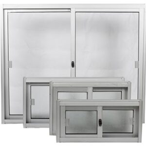 VENTANA ALUMINIO CON VIDRIO