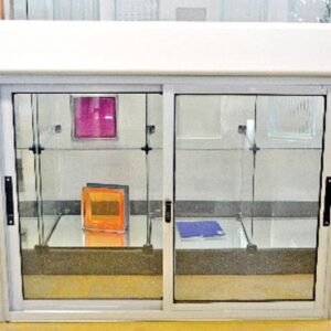 VENTANA DE ALUMINIO CON PERSIANA PVC