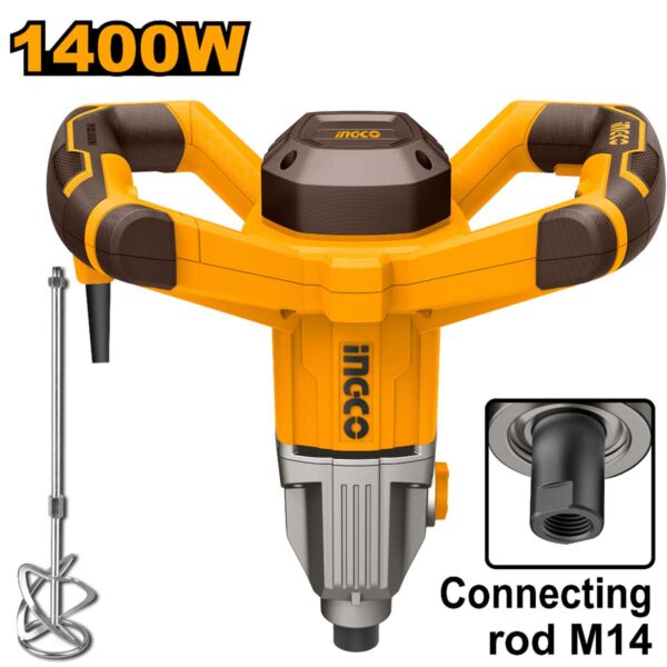 MEZCLADOR DE PINTURA  INGCO 1400W  MX214008