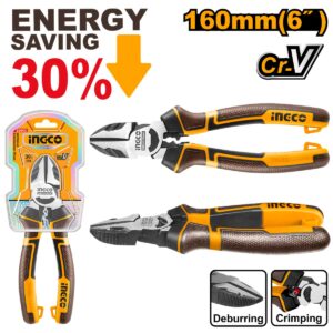 ALICATE CORTE 6" E-SAVING CR-V INGCO