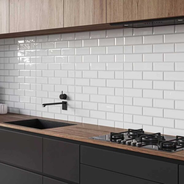 CERAMICA ELEMENT WHITE MATE 31 X 59