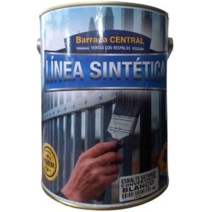 ESMALTE SATINADO BARRACA CENTRAL 4 LTS